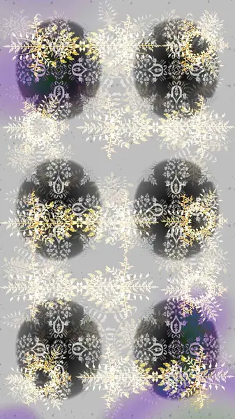 Son moda kar taneleri ve elementler onun kartlarını gösteriyor. Modern soyut tasarım posteri, kapak, renkli kart tasarımı. Kar taneleri tasarımı. Retro biçim dokusu, kış elementleri.