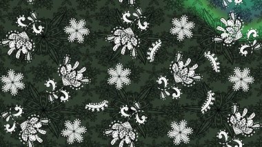 Simple cute pattern in small-scale flowers. Raster illustration. Floral sketch background for textile or book covers, manufacturing, wallpapers, print, gift wrap and scrapbooking.