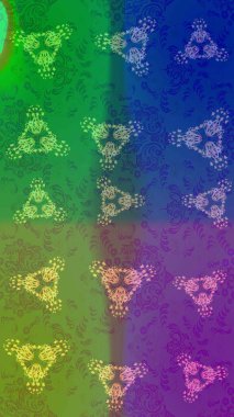 Karla süslenmiş Noel kar taneleri. Noel şenliği geçmişi. Raster illüstrasyonu.