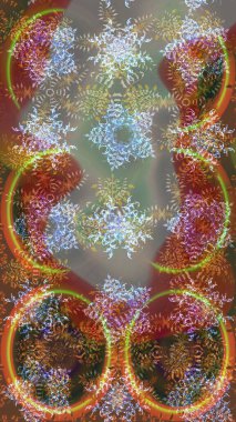 Kahverengi renkli etnik çiçeklerin olduğu zarif bir eskiz modeli. Raster Çiçek İllüstrasyonu güzel tekstil..