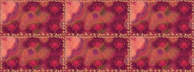 Çiçek tasarımı için inanılmaz bir kolaj cenneti tarzı. Çiçekli zambaklar kusursuz bir arka plan. Parlak çiçekli kolaj çiçekleri kırmızı.