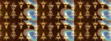 Modern soyut tasarım posteri, kapak, kahverengi, nötr ve bej renkli kart tasarımı. Son moda kar taneleri ve elementler onun kartlarını gösteriyor. Retro tarzı, kış elementleri. Kar taneleri tasarımı.