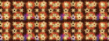 Raster illüstrasyonu. Kar tanesi kahverengi, turuncu ve sarı renklerde izole edilmiş. Raster illüstrasyonu. Kar Tanesi Simgesi.