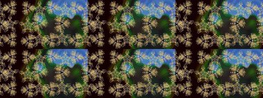 Kış arka plan. Raster Noel renkli arka plan ile düşen kar tanesi. Noel kar taneleri ile arka plan. Raster illüstrasyon.