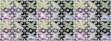 Tekrar eden çiçek arkaplanı, zarif gri çiçek duvar kağıdı. Gri renklerde çiçek desenleri, el yapımı papatyalar, papatyalar..