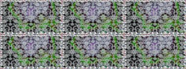 Kusursuz Vintage Çiçek Deseni. Raster Kalça dokusu deseni.