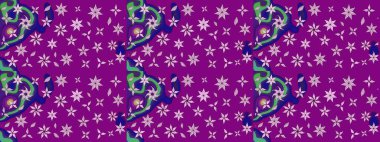 Anti-stres için soyut örnek sayfası. Mor renklerde. Raster illüstrasyonu.