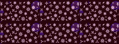 Eskiz klasiği. Renkli Bahar Teması eskiz kalıbı. Raster Şirin kumaş deseni. Düz Çiçek Elementleri Tasarımı.