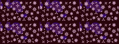 Çiçekli çiçek deseni, suluboya. Küçük çiçekte güzel bir çiçek deseni var. Raster deseni.