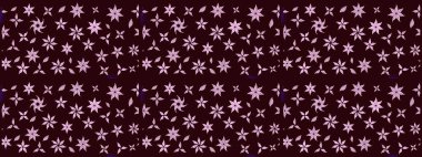 Organik elementler. Raster deseni. Botanik çizim kalıbı. Suluboya etkisi.