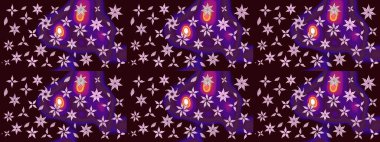 Güzel kumaş deseni. Doodle çiçekler ve dalları, otlar ve çiçekler. Raster Illustration. El çizilmiş.