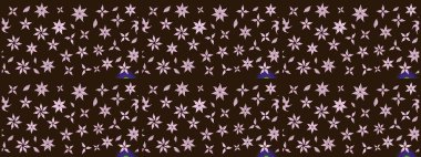 Çiçek deseni. Flower eskiz arka planı. Raster illüstrasyonu. Şatafatlı bahar bahçesi dokusu.