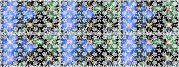 Ultraviyole kumaş deseni. Raster illüstrasyonu. Kusursuz desen. Organik motif arkaplanı.
