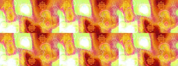 Küçük çiçekteki sevimli çiçek deseni. Turuncu, sarı ve pembe renkte çiçekler.