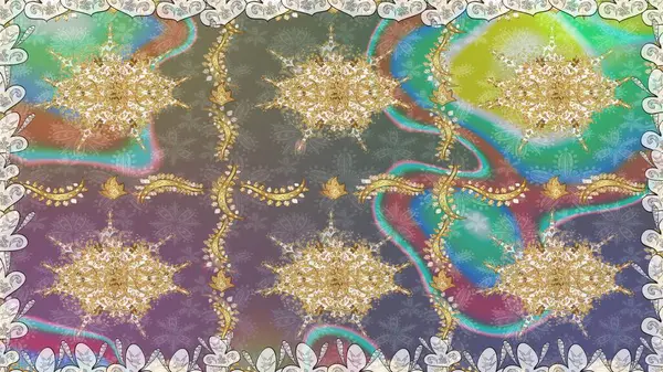 Kış kar dokusu duvar kağıdı. Noel altın kar tanesi kusursuz desen. Tarafsız renklerde altın kar taneleri. Sembol tatili, yeni yıl kutlaması, altın desenler..