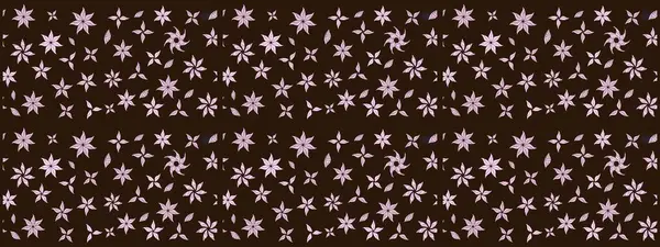 Egzotik çiçekler, kahverengi renklerde botanik, parlak, klasik bir doğa. Klasik tropikal doğal elementlerin suluboya seti. Raster illüstrasyonu.