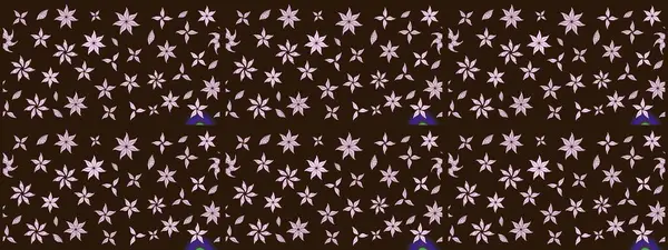 Çiçek deseni. Flower eskiz arka planı. Raster illüstrasyonu. Şatafatlı bahar bahçesi dokusu.