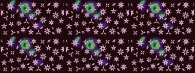 Çiçek deseni duvar kağıdı, desen dolguları ve web sayfası arka planı için kullanılabilir. Süslü zentangle çizim dokusu, soyut çiçeklerle süslenmiş. Şekillendirilmiş çiçekli çizim deseni.