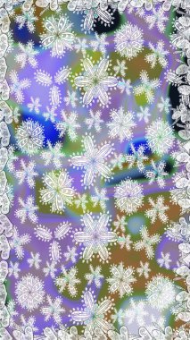 Modern çiçek arkaplanı. Halk tarzı. Moda baskıları için zarif bir şablon. Rengarenk çiçekleri ve yaprakları tarafsız renklerde inanılmaz bir çiçek deseni var..