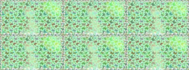 Kelebekler tarafsız ve yeşil renklerde kusursuz desenler çizerler. Şirin Raster çizimi. Web sayfası arkaplanları, duvar kağıtları, tekstil, yüzey dokuları için mükemmel.