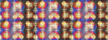 Geleneksel klasik süs. Arabesk ve çiçekli doğu raster desenleri. Arabesk ile klasik desen.