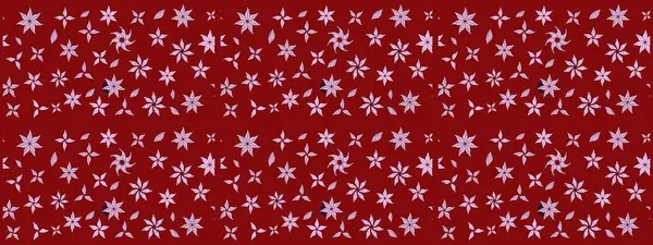 Çiçek arkaplan. Raster illüstrasyonu. Çiçek duvar kâğıdı. Kırmızı renkte şirin bir tekstil. Renkli çizim deseni.