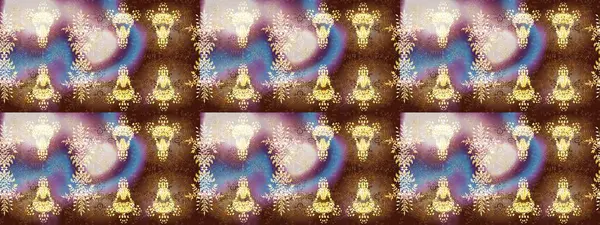 Raster illüstrasyonu. Kar taneli desen. Raster Noel soyut renkli arkaplan ve düşen kar tanesi..