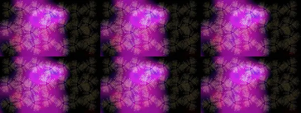 Lace Snowflakes 'in etnik kökü. Raster illüstrasyonu. Stilize Çiçekler. Mandalas 'ın dekoratif dokusu. Kumaş veya Duvar Kağıdı Tasarımı. Tekstil için Lacy Fashion Print. Halk Biçimi.