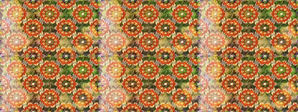 Raster altın desen. Altın elementli kahverengi renkler. Doğu tarzı arabesk. Raster illüstrasyonu. Kusursuz altın desenli bukleler..