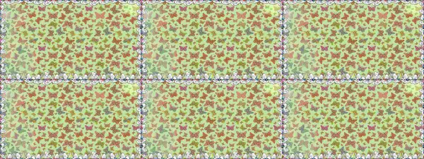 Şirin Raster çizimi. Kelebekler nötr ve bej renklerde kusursuz desenler çizerler. Web sayfası arkaplanları, duvar kağıtları, tekstil, yüzey dokuları için mükemmel.