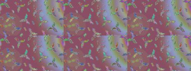 Mor, pembe ve nötr renklerde izole edilmiş. Kar Tanesi Raster illüstrasyonu. Kar Tanesi Simgesi. Kış kar taneleri.