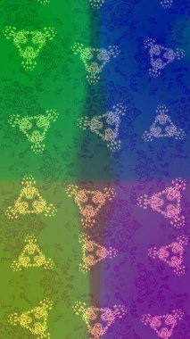 Yılbaşı kış tasarımı için renkli kar taneleri. Raster illüstrasyonu. Kar tanesi karalaması grafikleri elle çizilmiş.