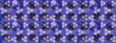 Elle çizilmiş kartanesi karalaması. Raster illüstrasyonu. Yılbaşı kış tasarımı için renkli kar taneleri.