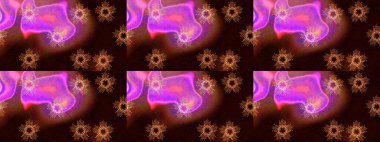 Lace Snowflakes 'in etnik kökü. Raster illüstrasyonu. Stilize Çiçekler. Mandalas 'ın dekoratif dokusu. Kumaş veya Duvar Kağıdı Tasarımı. Tekstil için Lacy Fashion Print. Halk Biçimi.