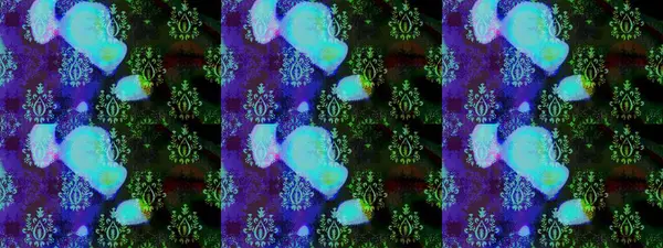 Çiçekli eskiz deseni. Suluboya çizimi. El çizimi. Mavi renkte çiçekler.