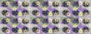 Raster illüstrasyonu. Kar taneleri ve raster arkaplanlı Noel karalaması deseni.