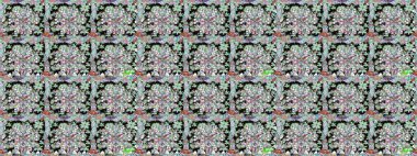 Rustik chic. Liberty stili millefleurs. Tekstil, duvar kağıdı, kapakları, yüzey, baskı, hediye paketi, scrapbooking, Dekupaj için çiçek çayır arka plan. Sorunsuz halk desende küçük kır çiçekleri.