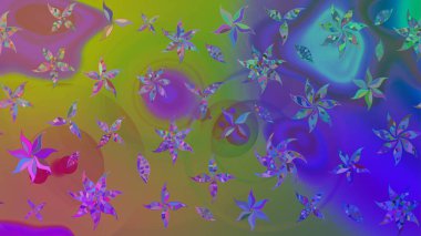 Çiçekli menekşe çizim deseni. Klasik taslak çizimi. Raster çiçek izi..