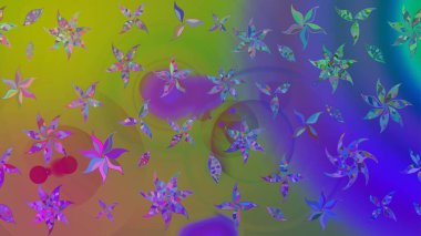 Raster şirin suluboya çiçek desenleri çiziyor. Kartlar, davetiyeler, tarih kartları ve daha fazlası için kullanılabilir. Büyük bir suluboya çiçek seti..