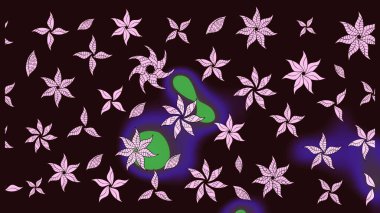 Kızılderili desenli desenli desenli şal deseni. Raster Henna dövme stili. Tekstil, tebrik kartı, boyama kitabı, telefon kılıfı baskısı için kullanılabilir. Etnik Mandala süsü.