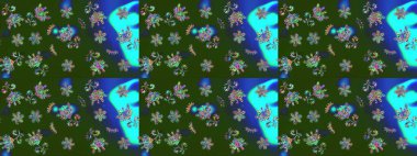 Güzel kar tanesi ikonu. Ağ için güzel bir kar tanesi simgesinin basit bir çizimi. Renkli arka planda izole tatlı kar taneleri. Raster illüstrasyonu.