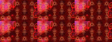 Kar tanesi süsleme deseni. Kar taneleri arka planda. Renkli arka planda izole edilmiş kar tanelerinin düz tasarımı. Kar taneleri deseni. Raster illüstrasyonu.