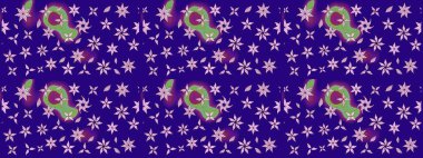 Gömlek, arka plan modelini çiz. Mavi renkli çiçekler. Tropik çiçekler.