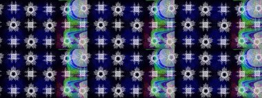 Raster illüstrasyonu. Sihirli siyah, mavi ve nötr tatil soyut arka plan yıldız ve düşen kar taneleri. Noel siyah, mavi ve nötr.