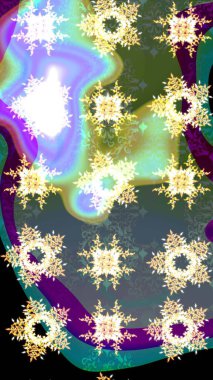 Bahar mevsimi. Raster güzel bir çiçek deseni çizmiş. Tatil havası. Nazik romantik baskı. Mavi renkte çiçekler.