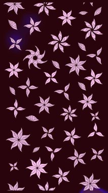 Klasik taslak çizimi. Çiçek rengi eskiz deseni. Raster çiçek izi..