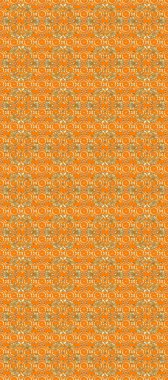 Kusursuz damaske klasik altın desen. Tekrarlayan elementlerle soyut arkaplan oluşturun. Turuncu, kahverengi ve beyaz renklerde altın sarısı desenler. Raster illüstrasyonu.