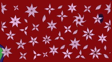 Tatil havası. Bahar mevsimi. Raster güzel bir çiçek deseni çizmiş. Nazik romantik baskı.