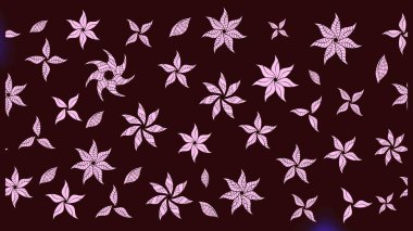 Raster illüstrasyonu. Küçük çiçekteki sevimli çiçek deseni. Modaya uygun kumaş deseni. Tony 'nin kumaş desenini çiz.