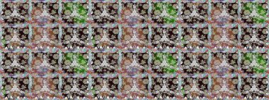 Tarafsız renklerde çiçekler. Düz Çiçek Elementleri Tasarımı. Renkli Bahar Temalı Kusursuz Arkaplan. Güzel çiçek deseni..